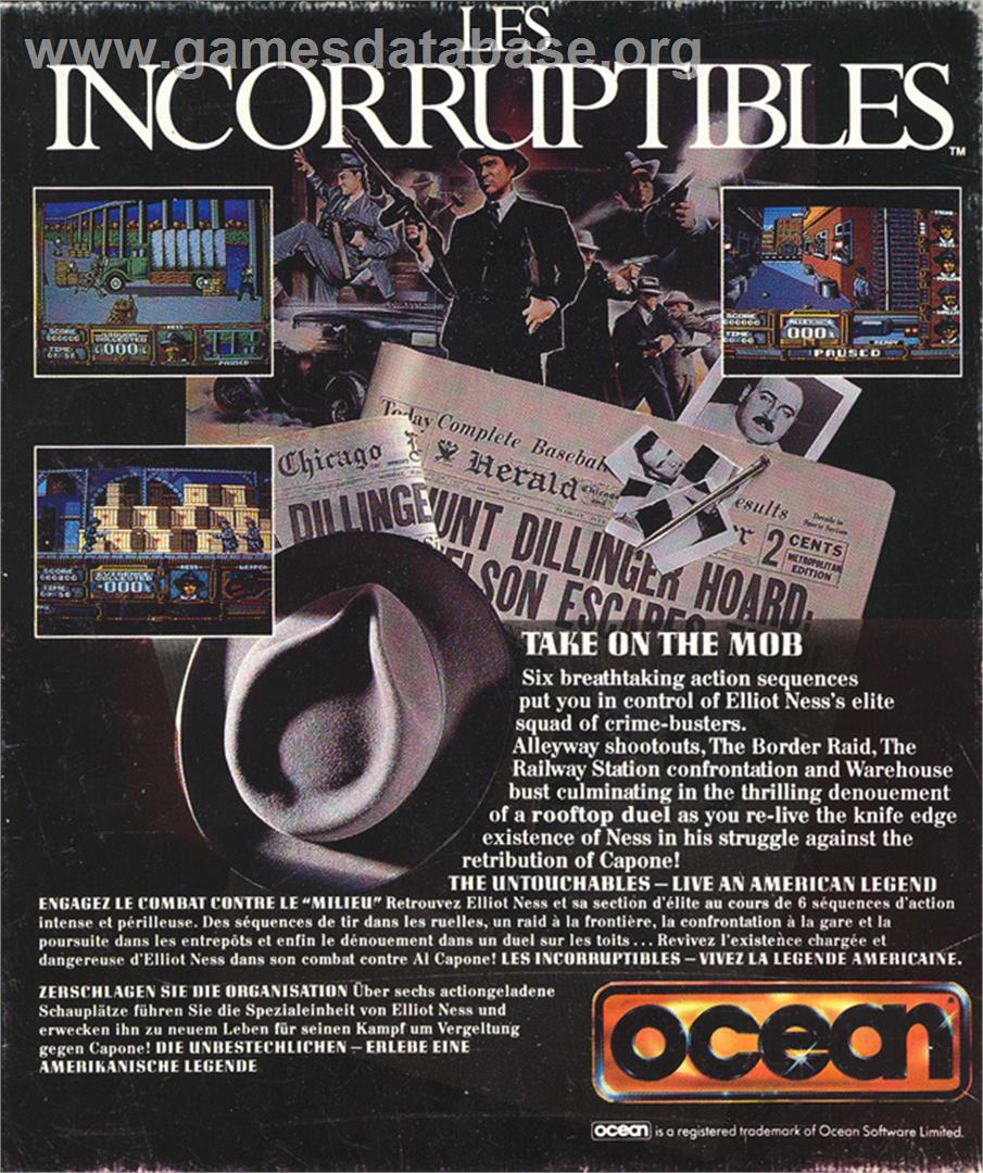 Untouchables - Atari ST - Artwork - Box Back