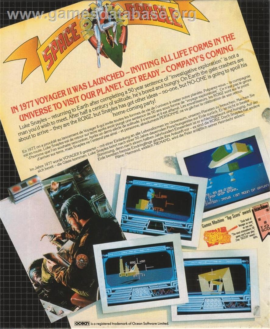 Voyager - Atari ST - Artwork - Box Back