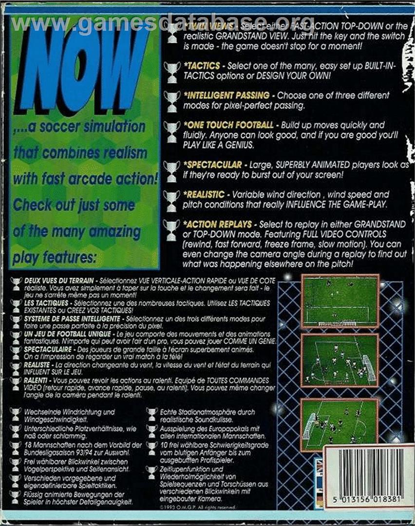 WWF European Rampage - Atari ST - Artwork - Box Back
