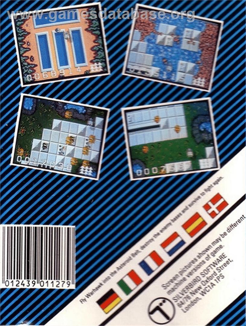 Warhawk - Atari ST - Artwork - Box Back