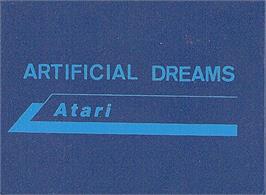 Top of cartridge artwork for Artificial Dreams on the Atari ST.