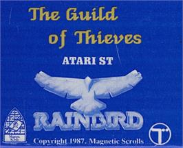 Top of cartridge artwork for Guild Of Thieves, The on the Atari ST.
