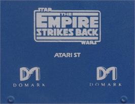 Top of cartridge artwork for Star Wars - The Empire Strikes Back on the Atari ST.
