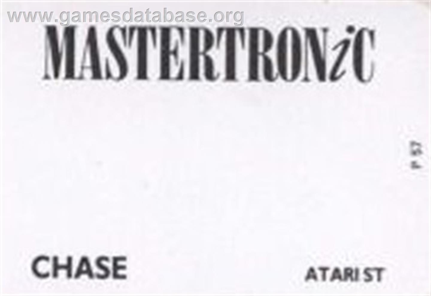 Chase - Atari ST - Artwork - Cartridge Top
