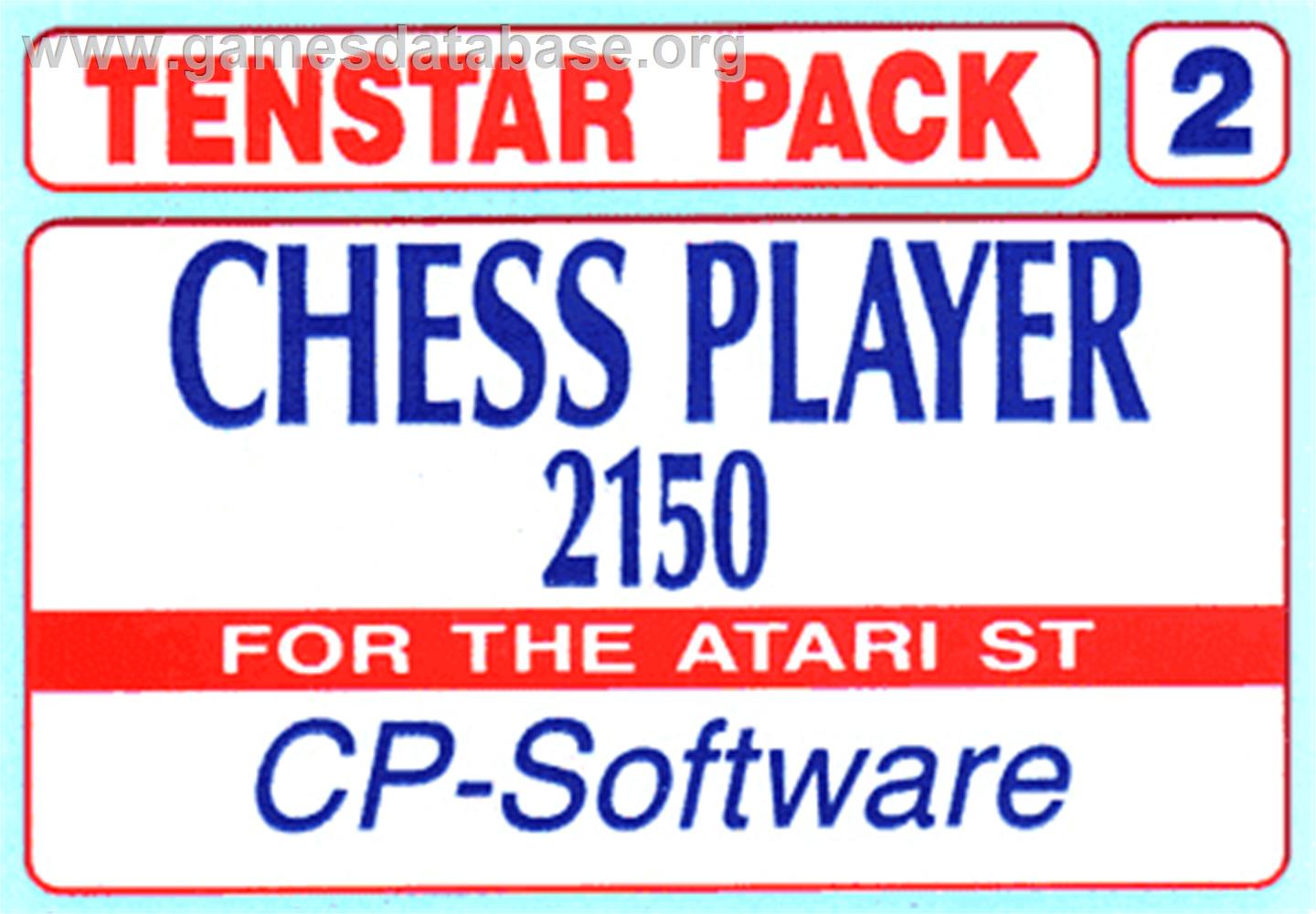 Chess Player 2150 - Atari ST - Artwork - Cartridge Top