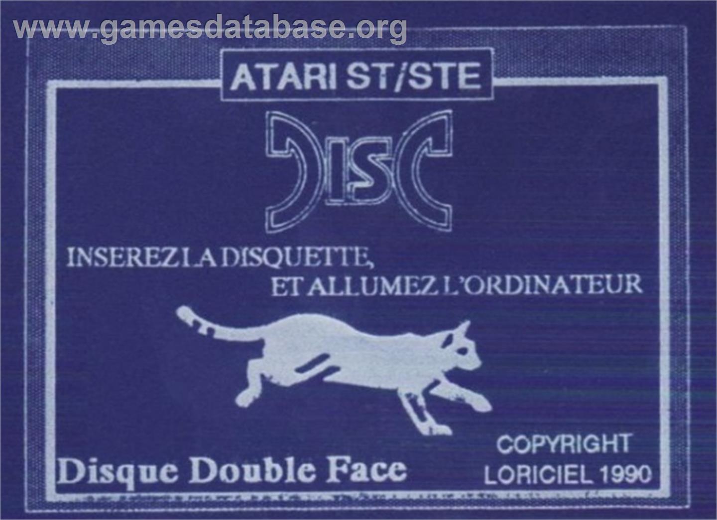 Disc - Atari ST - Artwork - Cartridge Top