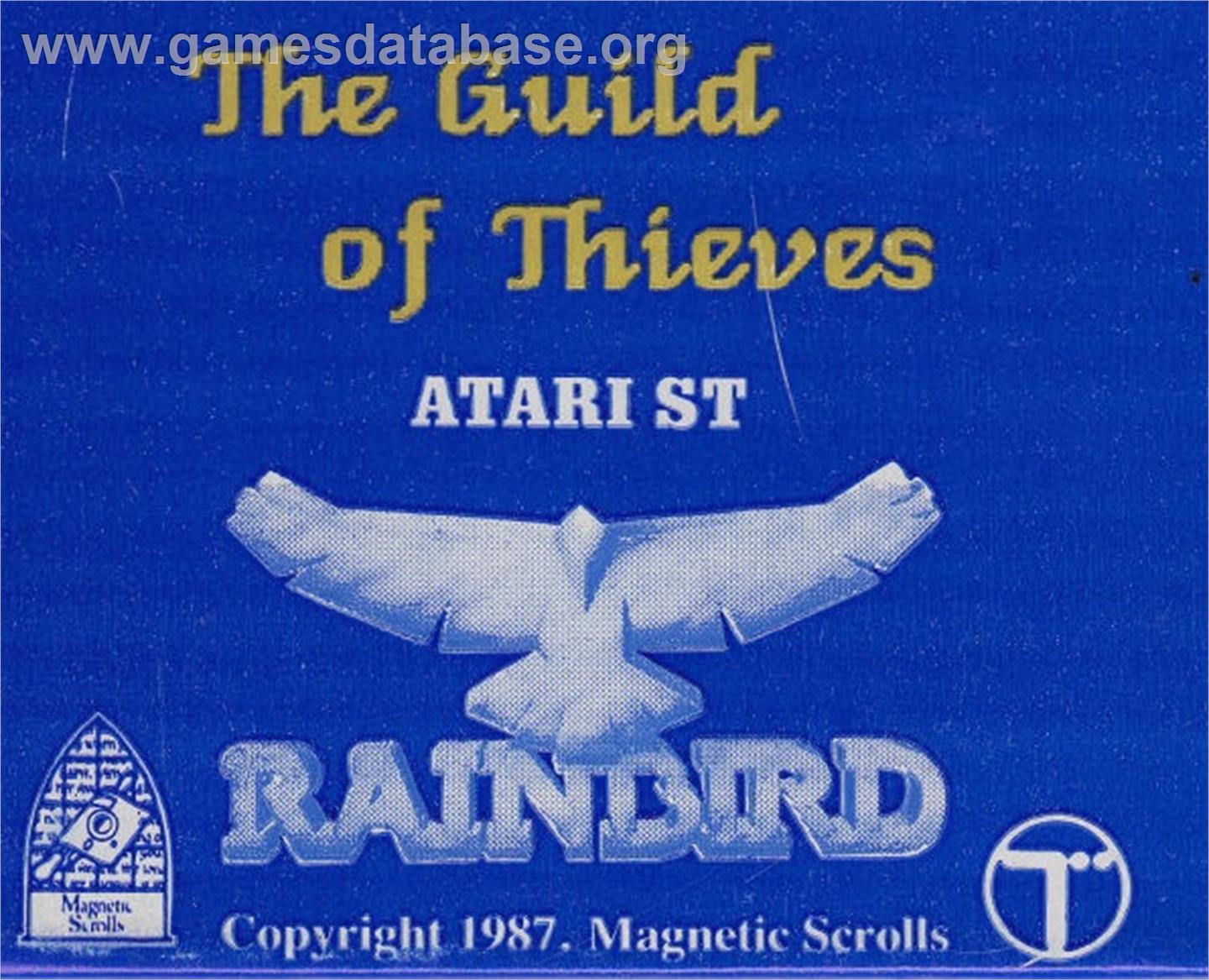 Guild of Thieves - Atari ST - Artwork - Cartridge Top