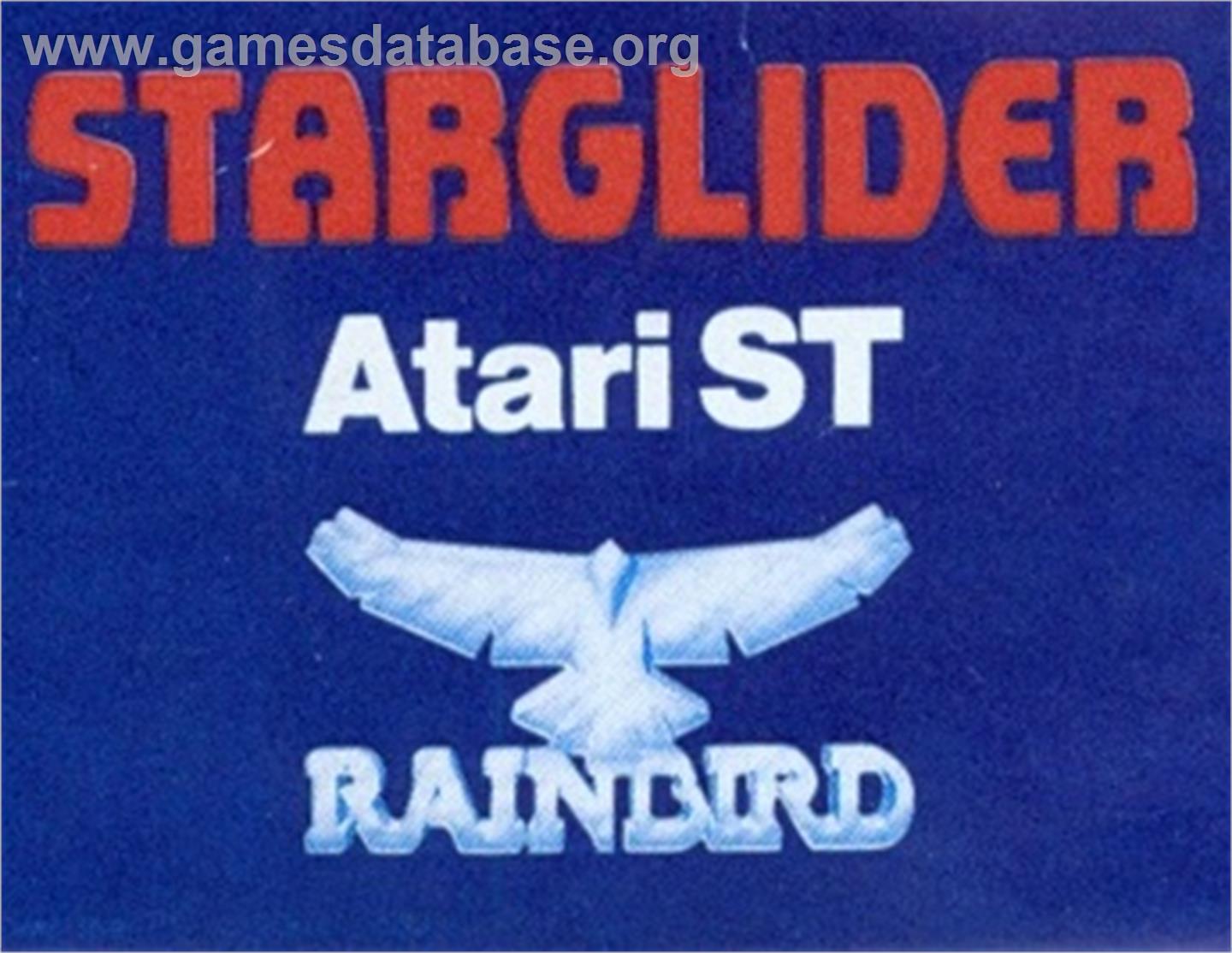 Starglider - Atari ST - Artwork - Cartridge Top