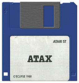 Artwork on the Disc for Atax on the Atari ST.