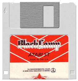 Artwork on the Disc for Black Lamp on the Atari ST.