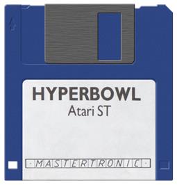 Artwork on the Disc for Blastaball on the Atari ST.