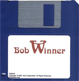 Artwork on the Disc for Bob Winner on the Atari ST.