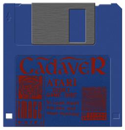 Artwork on the Disc for Cadaver: The Payoff on the Atari ST.