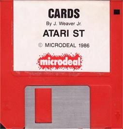 Artwork on the Disc for Cards on the Atari ST.