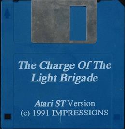 Artwork on the Disc for Chamber of the Sci-Mutant Priestess on the Atari ST.