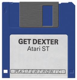 Artwork on the Disc for Crafton And Xunk on the Atari ST.