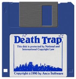 Artwork on the Disc for Death Bringer on the Atari ST.