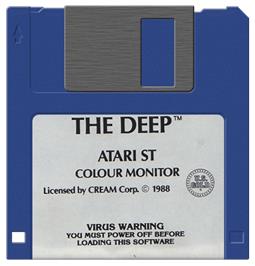 Artwork on the Disc for Deep, The on the Atari ST.