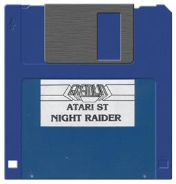 Artwork on the Disc for Dive Bomber on the Atari ST.