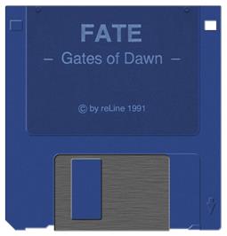 Artwork on the Disc for Fate - Gates Of Dawn on the Atari ST.