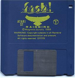Artwork on the Disc for Fish! on the Atari ST.