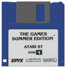 Artwork on the Disc for Games, The - Summer Edition on the Atari ST.
