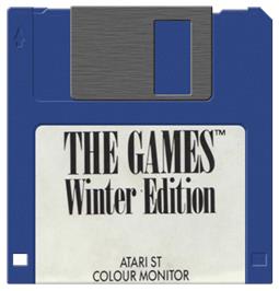 Artwork on the Disc for Games, The - Winter Edition on the Atari ST.