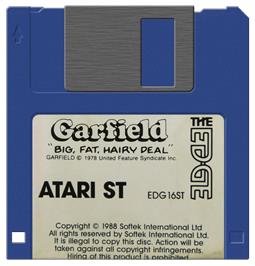 Artwork on the Disc for Garfield: Big, Fat, Hairy Deal on the Atari ST.