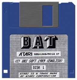 Artwork on the Disc for HATE on the Atari ST.