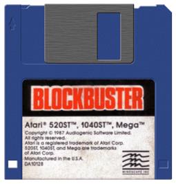 Artwork on the Disc for Impact on the Atari ST.