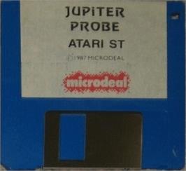 Artwork on the Disc for Jupiter Probe on the Atari ST.