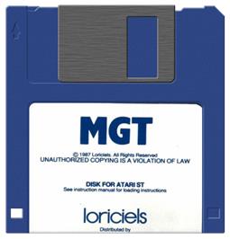 Artwork on the Disc for MGT on the Atari ST.