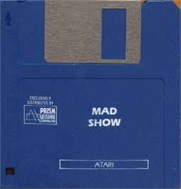 Artwork on the Disc for Mad Show on the Atari ST.
