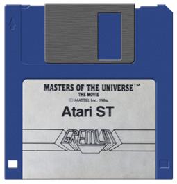 Artwork on the Disc for Masters Of The Universe - The Movie on the Atari ST.