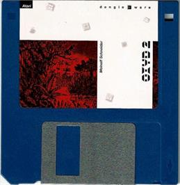 Artwork on the Disc for Oxyd 2 on the Atari ST.