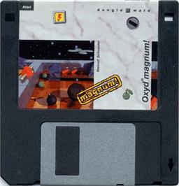 Artwork on the Disc for Oxyd Magnum! on the Atari ST.