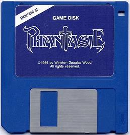 Artwork on the Disc for Phantasie on the Atari ST.