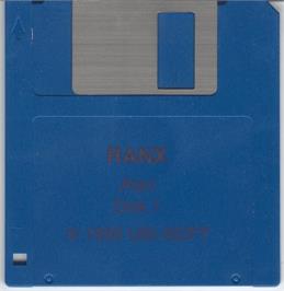 Artwork on the Disc for Ranx - The Video Game on the Atari ST.
