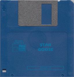 Artwork on the Disc for Star Goose on the Atari ST.
