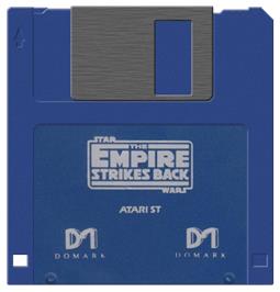 Artwork on the Disc for Star Wars - The Empire Strikes Back on the Atari ST.