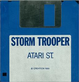 Artwork on the Disc for Stormtrooper on the Atari ST.