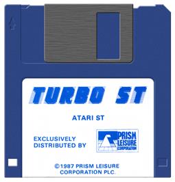 Artwork on the Disc for Turn It on the Atari ST.