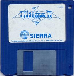 Artwork on the Disc for Ultima 2 - Revenge Of The Enchantress on the Atari ST.