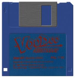Artwork on the Disc for Voodoo Nightmare on the Atari ST.
