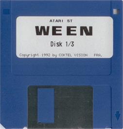 Artwork on the Disc for Ween - The Prophecy on the Atari ST.