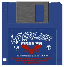 Artwork on the Disc for Whirligig on the Atari ST.