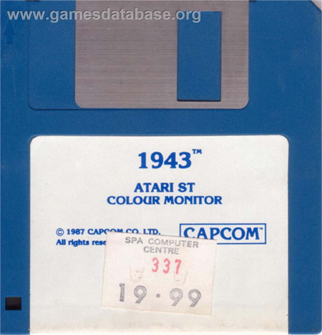 1943: The Battle of Midway - Atari ST - Artwork - Disc