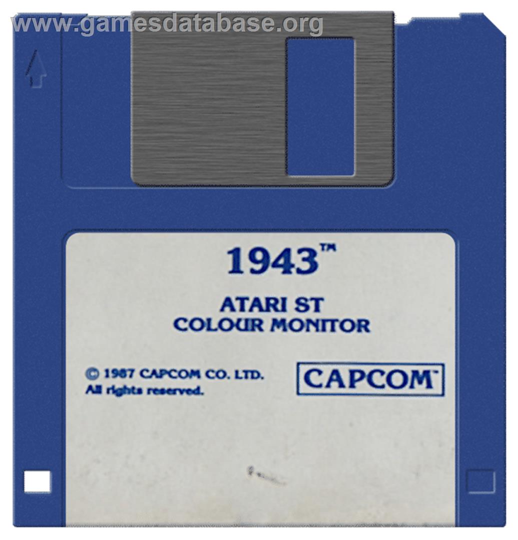 1943 - The Battle Of Midway - Atari ST - Artwork - Disc