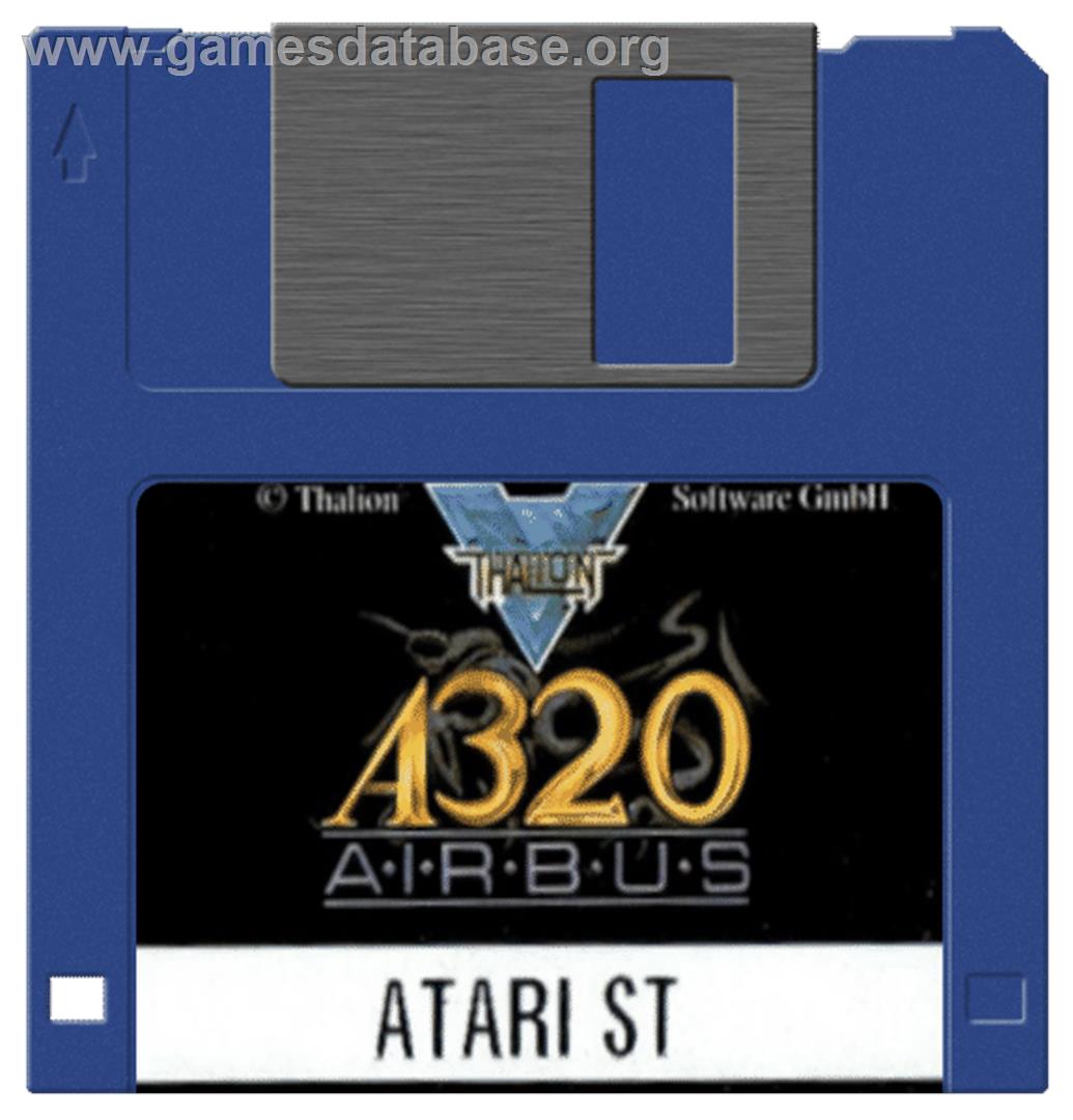 A320 Airbus - Atari ST - Artwork - Disc