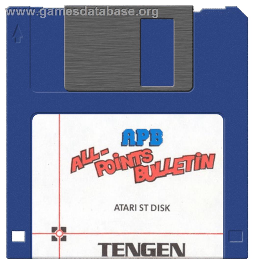 APB - Atari ST - Artwork - Disc